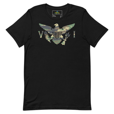 Virgin Islands Camo Flag Unisex T-Shirt